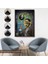 Çerçeveli Dekoratif Kanvas Tablo, Soyut Nikola Teslai TABLOSU-7924 7