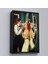 Çerçeveli Dekoratif Kanvas Tablo, Arthur Sarnoff - 1950'LERDE Kadının Sgarasını Yakan Adam -7955 3
