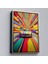 Çerçeveli Dekoratif Kanvas Tablo, Renkler Içinden Çıkan Mersedes TABLOSU-7959 1