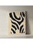 Soyut Zebra Desenli Modern Sanat Tablosu 2