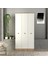 Luna 3 Kapaklı Bazalı Gardırop Tamamı Mdf 2