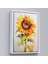 Çerçeveli Dekoratif Kanvas Tablo, Suluboya Görünümlü Ayçiçek TABLO-7618 4