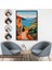 Çerçeveli Dekoratif Kanvas Tablo, Pastel Minimalist Deniz Manzarası TABLO-7672 7