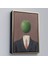 Çerçeveli Dekoratif Kanvas Tablo, Rene Magritte - Soyut Sabit Fikir TABLOSU-7343 3