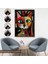 Çerçeveli Dekoratif Kanvas Tablo, Pablo Picasso Tarzı - Soyut Renkli Kedi TABLO-7374 7
