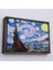 Çerçeveli Dekoratif Kanvas Tablo, Vincent Van Gogh - Yıldızlı Geceler Premium Görüntü TABLOSU-7163 2