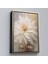Çerçeveli Dekoratif Kanvas Tablo, Yağlıboya Görünümlü Beyaz Çiçek TABLO-7559 3