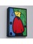 Çerçeveli Dekoratif Kanvas Tablo, Joan Miro - Soyut Kadın TABLOSU-7299 3