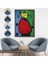 Çerçeveli Dekoratif Kanvas Tablo, Joan Miro - Soyut Kadın TABLOSU-7299 7