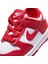Dunk Low Td Kırmızı Beyaz Bebek Çocuk Deri Ayakkabı - Lastik Bağcıklı Kolay Giyilebilir -FB9107-119 3