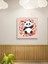 Türk Kültürü Panda LED Tablo – 60X60 cm | Sıva Üstü Montajlı, Tak-Çalıştır Sistem, Arapuarlı 3