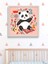 Türk Kültürü Panda LED Tablo – 60X60 cm | Sıva Üstü Montajlı, Tak-Çalıştır Sistem, Arapuarlı 5