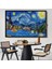 Çerçeveli Dekoratif Kanvas Tablo, Vincent Van Gogh - Yıldızlı Geceler Tablo - Starry NIGHT-7172 8