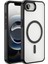 Iphone 16E Kılıf Sert Silikon Magsafe Şarj Arkası Şeffaf Kapak + 9h Ekran Koruyucu Temperli Cam Glas 2