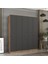 Luna 5 Kapaklı Bazalı Gardırop Tamamı Mdf 1