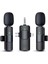 PL-2452 2 Adet Type-C, Lightning, Aux Girişli Mini Yaka Mikrofonu 1