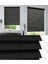 Wooden Blinds %100 Doğal Ahşap Jaluzi Perde 50MM, Alüminyum Kasalı Yüksek Kaliteli - Siyah (Kurdelasız) 1