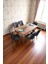 Karba Ceviz 80X132 Açılabilir Sunta Masa Yemek Odası Takımı, Mutfak Takımı 6 Adet Sandalye 2