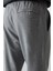 Comfort Fit Nakışlı Gri Erkek Eşofman Altı T15ER-82123_01 4