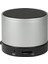 SP0051 Bluetooth Hoparlör 3W RMS Güç, Kablolu ve Kablosuz Bağlantı, Gümüş Renk, Kompakt Taşınabilir Tasarım 6