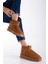 MaskButik Viola Kalın Taban Bilek Boy Ugg Taba 3