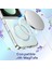 Sert Sararmaz Magsafe Şeffaf Kılıf Galaxy Z Flip 4 2