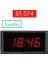 STN-574 Işıklı Termometre Saat 1