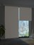 Beyaz Blackout Stor Perde Işık Geçirmez Düz Desenli 200x260 cm 1