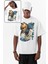 Unisex Kanye West Yazılı Tişört, Oversize Rapper Temalı Bisiklet Yaka T-Shirt 1