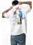 Unisex Debi Tirar Mas Fotos Sırt Baskılı Tişört, Oversize Bad Bunny Temalı Bisiklet Yaka T-Shirt 3