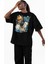 Unisex Kanye West Yazılı Tişört, Oversize Rapper Temalı Bisiklet Yaka T-Shirt 2