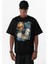 Unisex Kanye West Yazılı Tişört, Oversize Rapper Temalı Bisiklet Yaka T-Shirt 3