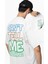 Unisex Cant Tell Me Nothing Sırt Baskılı Tişört, Oversize Kanye West Temalı T-Shirt 1