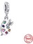 S925 Ressam Paleti Sallantılı Charm 1