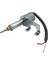 12V STOP SELENOİDİ YAN AYAKLI (SAĞ AYAK) (MAFSALLI-M6 CIVATA AKSA JENERATÖR CUMMINS MOTOR 1