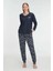 Uzun Kol Sweatshirt Pantolon Pijama Takımı 1