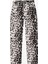 Leopar Desen Pantolon Siyah 1