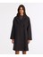 Geniş Ceket Yaka Uzun Kol Palto 1