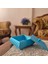 Mavi Dekoratif Takı Kutusu – Şık Kapaklı Takı ve Aksesuar Saklama Kutusu, 3D Baskı Modern Tasarım 3