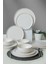 Nordic Mat Beyaz Yemek Takımı 18 Parça 6 Kişilik 022 10