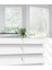 Wooden Blinds %100 Doğal Ahşap Jaluzi Perde 50MM, Alüminyum Kasalı Yüksek Kaliteli - Beyaz (Kurdelasız) 1