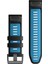 Quickfit 26 mm Yedek Kayış - Siyah Mavi 2