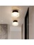 2 LED Duvar Lambası Oturma Odası Modern LED Duvar Lambası Iskandinav Lüks Gece Lambası Çizgili - Gri (Yurt Dışından) 4