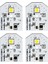 Ge Buzdolabı WR55X30602 WR55X26486 Yedek Onarım Aksesuarları Için 4 Adet WR55X25754 Buzdolabı LED Işık Kartı (Yurt Dışından) 1