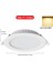 6 Adet 12W LED Gömme Yuvarlak Tavan Spot Işığı Iç Mekan Yatak Odası Ev Dekoratif Aydınlatma Sıcak Işık (Yurt Dışından) 2