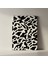 Soyut Siyah Beyaz Desen Tablosu 2