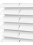Wooden Blinds %100 Doğal Ahşap Jaluzi Perde 50MM, Alüminyum Kasalı Yüksek Kaliteli - Beyaz (Kurdelasız) 5