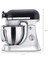 Pro-Mix 1600W Stand Mikser – 4,7 Lt Paslanmaz Çelik Kase, Döküm Gövde ve 11 Kademeli Hız Ayarı, Siyah Satin 5
