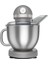 Mastermaid Chef Pro Çift Kollu Stand Mikser 1750W, 5 L Paslanmaz Çelik Hazne, Storm Grey, 6 Kademeli Hız Ayarı 7