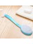 Uzun Saplı Plastik Vücut Banyo Duş Sırt Fırçası Peeling Cilt Temizleme Masaj Aleti Mavi (Yurt Dışından) 2
